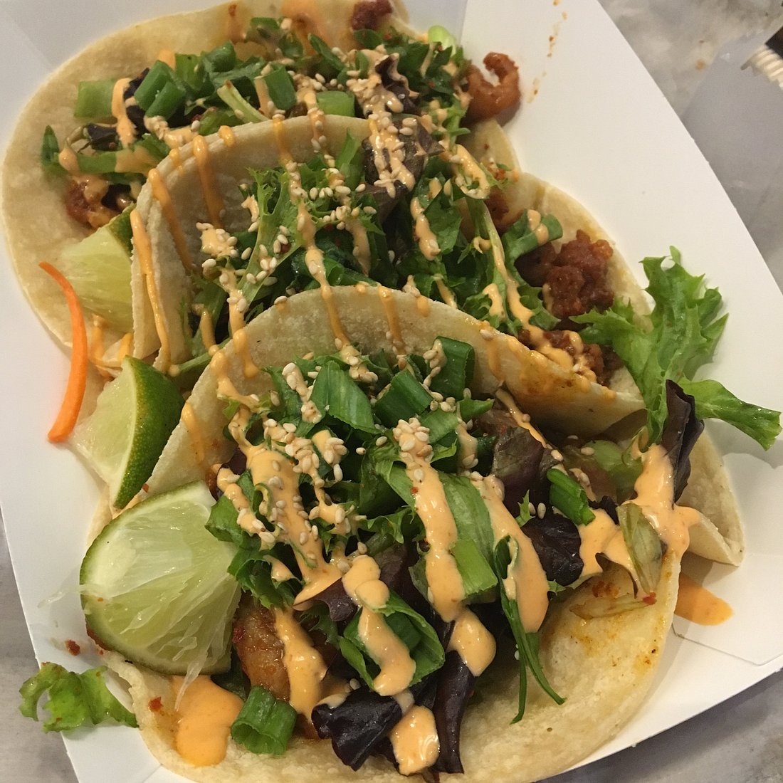 Seoul Taco signature dishes Spicy Pork Taco
Gogi Bowl
Kimchi Fried Rice